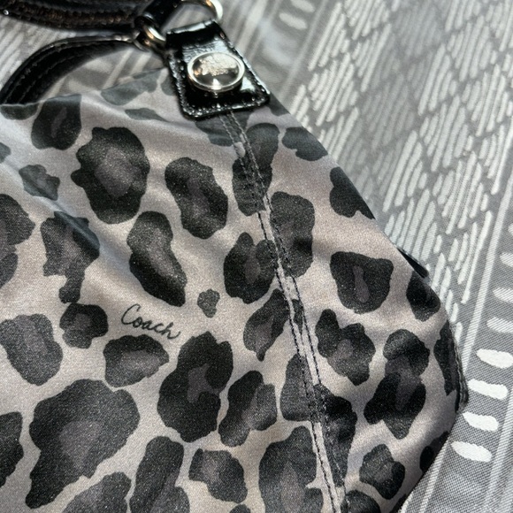 Coach Leopard Print Mini Bag - Picture 8 of 9